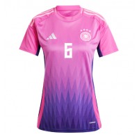 Germany Joshua Kimmich #6 Replica Away Shirt Ladies Euro 2024 Short Sleeve